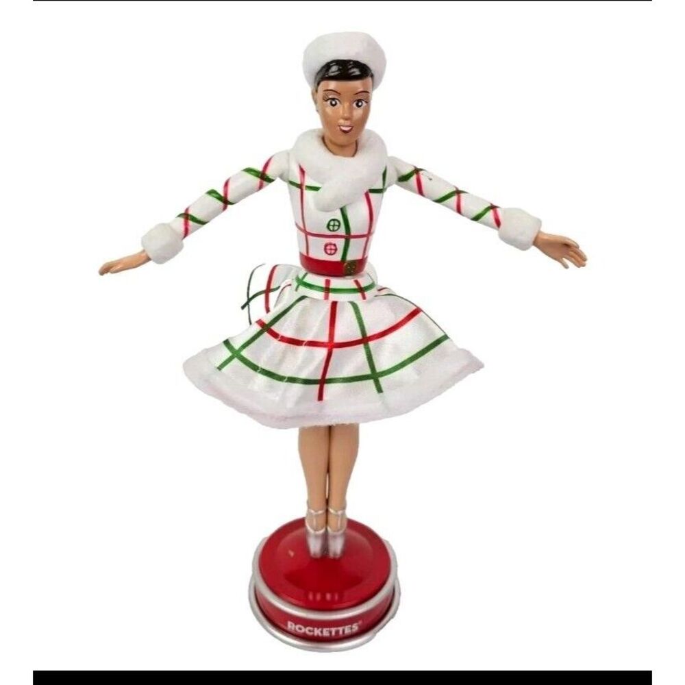 Radio City Rockettes 10" Christmas Spinner Action Figure‎ Battery Operated